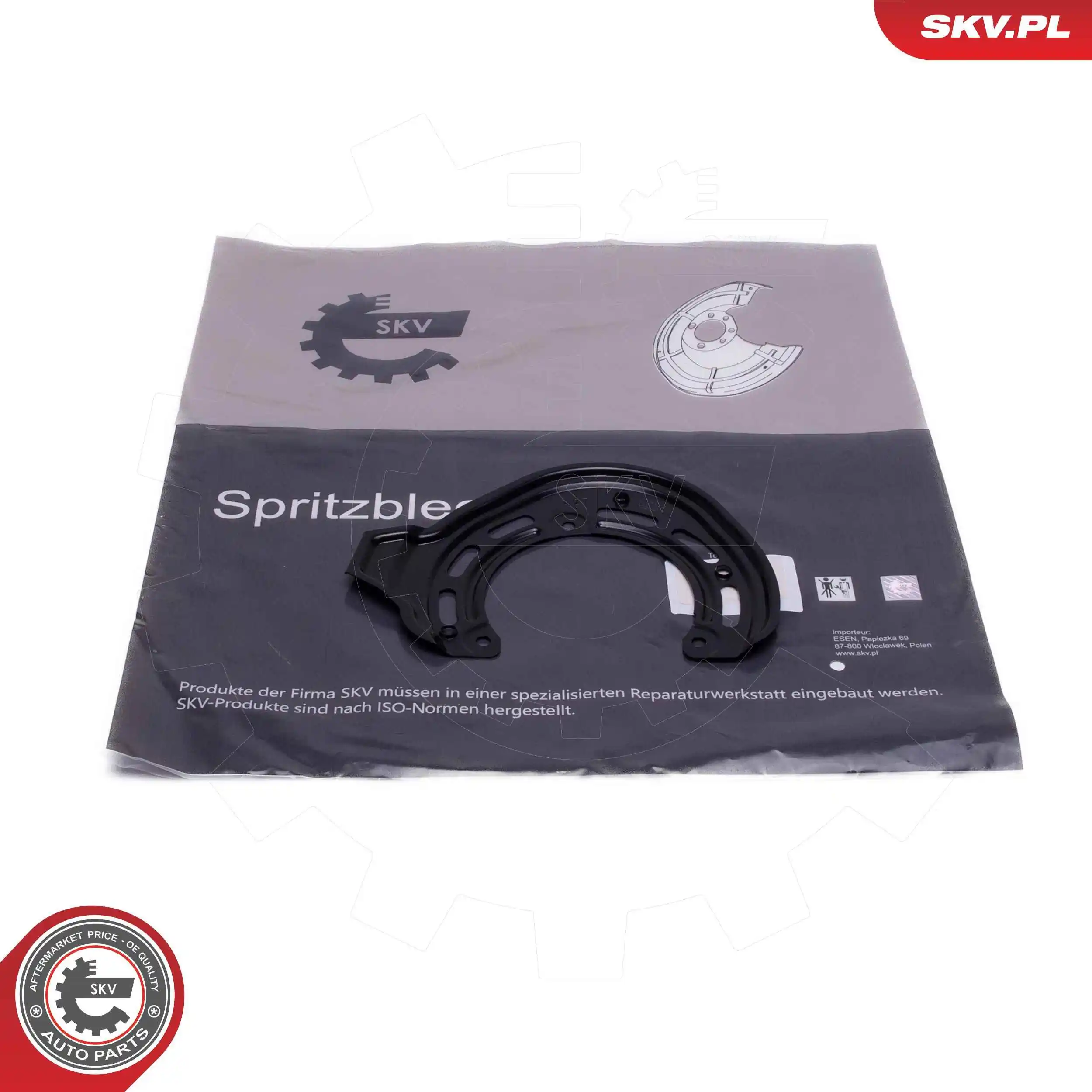 Splash Guard, brake disc